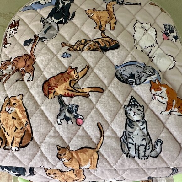 VERA BRADLEY A CAT'S LIFE SMALL BACKPACK:NWT CATS - Picture 12 of 16